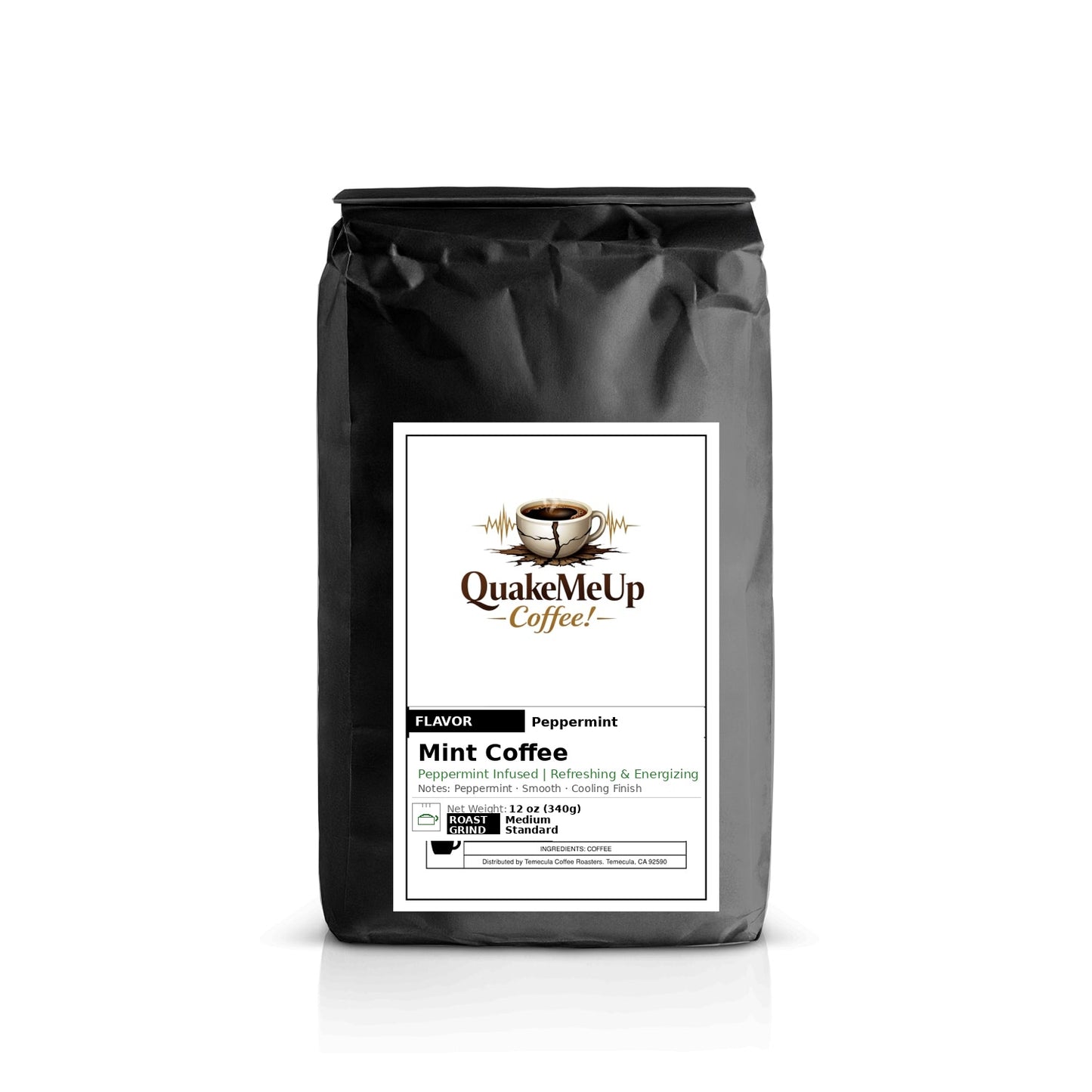 Mint Coffee – Peppermint Infused Medium Roast | Refreshing & Energizing Flavor