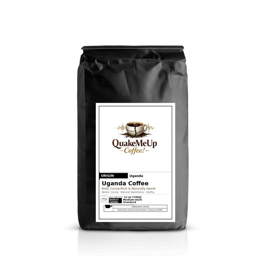 Uganda Coffee – Bold, Cocoa‑Rich & Naturally Sweet Medium‑Dark Roast
